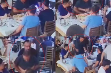 Boğazına lokma kaçan vatandaşı Heimlich manevrası kurtardı 