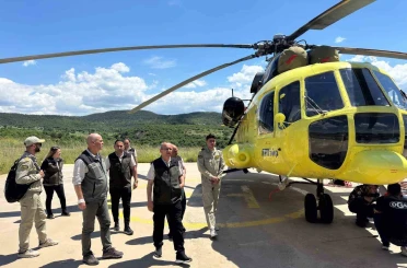 Bölge Müdürü Karartı, yangın ekipleri ve depo sahalarında incelemelerde bulundu 