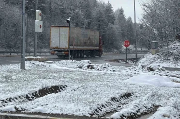 Bolu Dağı beyaza büründü 
