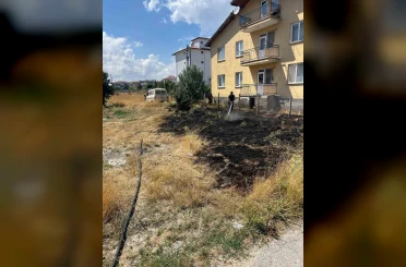 Bolu’da 2 köy ve 1 mahallede ot yangını 