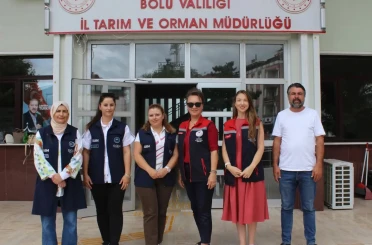 Bolu’da kadın çiftçilere yönelik proje meyvelerini vermeye başladı 