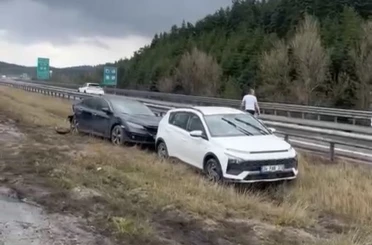 Bolu’da TEM Otoyolu’nda 10 araçlı zincirleme kaza: 6 yaralı 