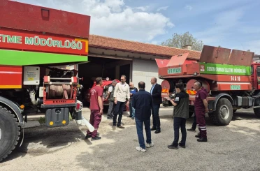 Bolu’da yangın söndürme araçları zorlu sezon öncesi denetimden geçti 