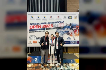 Bosna Hersek’teki yarışmada üçüncü oldu 