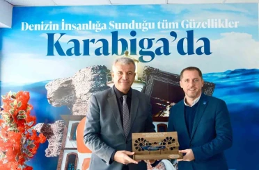 Bosna’nın Bihaç Belediye Başkanı Karabiga’da 