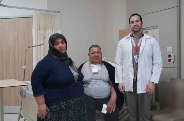 Boynundaki 542 gramlık kitle başarıyla çıkarıldı 