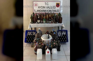Bozdoğan’da kaçak alkol operasyonu 