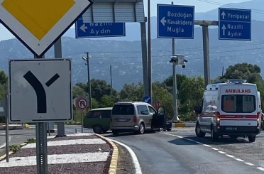 Bozdoğan’da trafik kazası: 1 yaralı 
