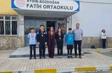 Bozdoğanlı öğrencilerden Türkiye ikinciliği 