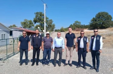 Bozüyük’te köy yollarında asfalt çalışmaları sürüyor 