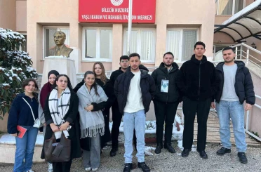 BŞEÜ Gençlik ve İnovasyon Kulübü’nden huzurevi ziyareti 