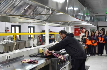 BŞEÜ’de yangına müdahale ve güvenli tahliye eğitimi 