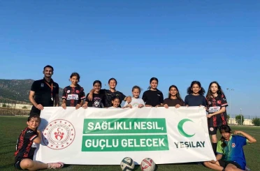 Buharkent’te uyuşturucuyla mücadeleye futbol desteği 