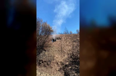Buldan’daki yangın bölgesinde kökler yanmaya devam ediyor 