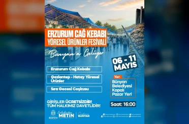 Bünyan’da Yöresel Lezzetler Festivali başlıyor 