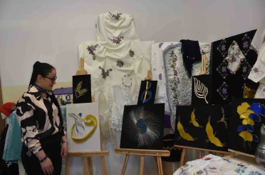 Burç Sosyal Tesisi’nde emekler sergilendi 