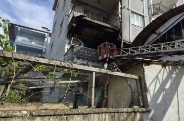 Burdur’da evde yangın paniği 