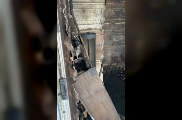 Burdur’da evin balkonunda çıkan yangın korkuttu 