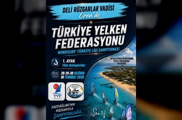 Burhaniye, rüzgar sörfüne hazırlanıyor 
