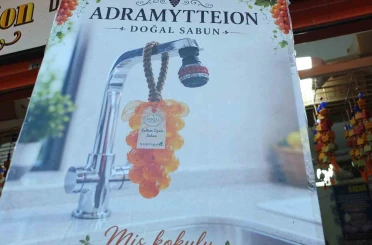Burhaniye’de Salkım Sabun ilgi gördü 