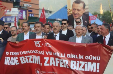 Bursa 15 Temmuz’un 10. yılında tek yürek 