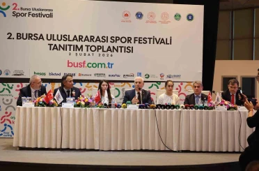 Bursa 2. Uluslararası Spor Festivali’ne hazır 