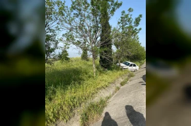 Bursa-Balıkesir kara yolunda tek araçlı kaza: 2 yaralı 