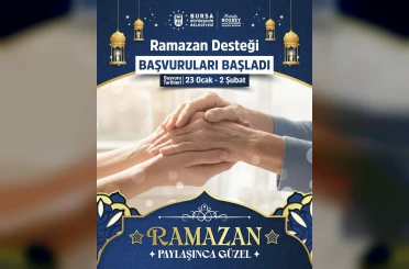 Bursa Büyükşehir’den ‘Ramazan Desteği’ 