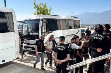 Bursa merkezli 4 ildeki uyuşturucu operasyonunda 40 tutuklama 