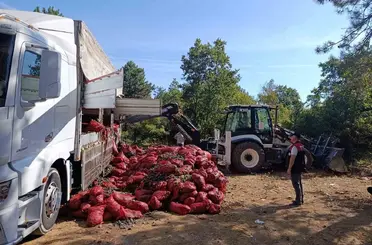 Bursa’da 8 ton midye ele geçirildi
