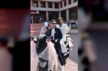 Bursa’da motosikletli düğün konvoyu 