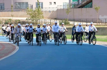 Bursa’da pedallar sürdürülebilir gelecek için döndü 