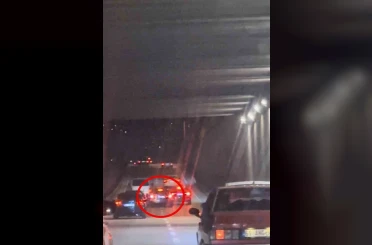 Bursa’da trafikte makas atan ve tehlikeli şerit değiştiren araçlar kamerada 