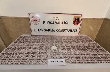Bursa’da zehir tacirlerine darbe: Binlerce sentetik hap ele geçirildi 