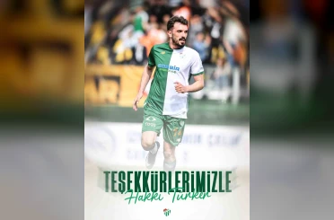 Bursaspor, Hakkı Türker ile yolarını ayırdı 