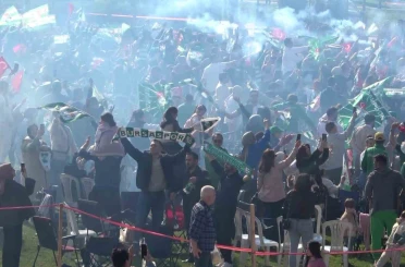 Bursaspor şampiyonluğunu böyle karşıladı 