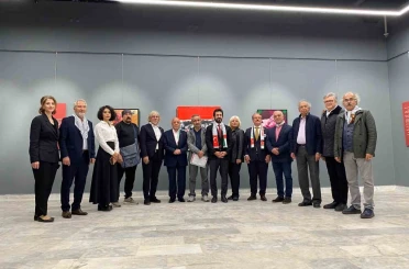‘’Bütün Renkler Gazze’ye’ Bağış Sergisi sanatseverlerle buluştu 