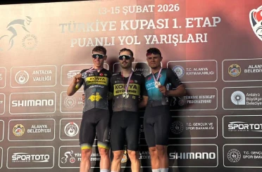 BÜYÜKŞEHİRLİ BİSİKLETÇİLER TÜRKİYE KUPASI 1. ETAP PUANLI YOL YARIŞLARINDA İKİNCİ OLDU
