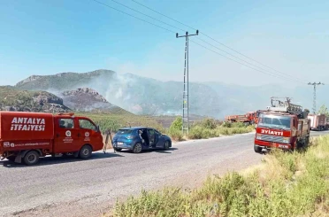 Büyükşehir itfaiyesi Antalya’nın dört bir yanında görev başında 