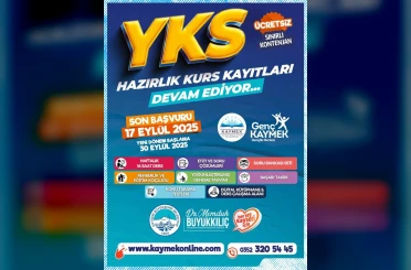 Büyükşehir KAYMEK’in ücretsiz YKS kursuna kayıtlar sürüyor 