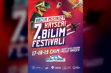 Büyükşehir ve TÜBİTAK iş birliğinde 7. Kayseri Bilim Festivali 