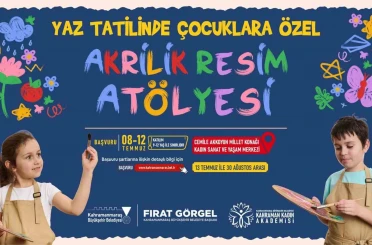Büyükşehir’den çocuklara yaz tatilinde sanat desteği 