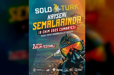 Büyükşehirin bilim festivali gökyüzünde Solotürk ile taçlanacak 