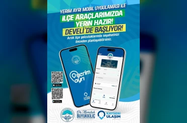 Büyükşehir’in konforlu ulaşım uygulaması ’yerim ayrı’ şimdi de Develi’de 