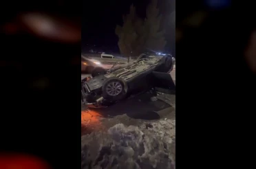 Buzlanma kazayı beraberinde getirdi 