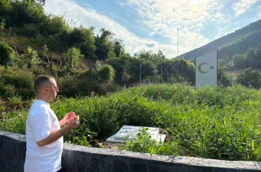 Çağşur Şehitliği yeniden düzenlendi 