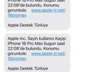 Çalınan iPhone’lar için yeni dolandırıcılık yöntemi: Apple’dan gelmiş gibi mesaj atıp telefonu ele geçiriyorlar 