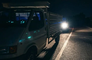 Çalınan kamyonet terk edilmiş halde bulundu