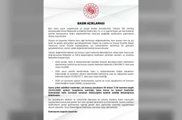 Çalışma ve Sosyal Güvenlik Bakanlığından maaşlarını alamayan maden işçileriyle ilgili açıklama 