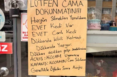 Cam silmekten yorulan kadından hem güldüren hem düşündüren bilgilendirme 